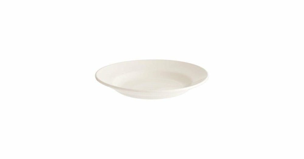 China Bowls |  16 Oz. Bright White Wide Rim Rolled Edge Rim Stoneware Soup And Pasta Bowl – 12/Case