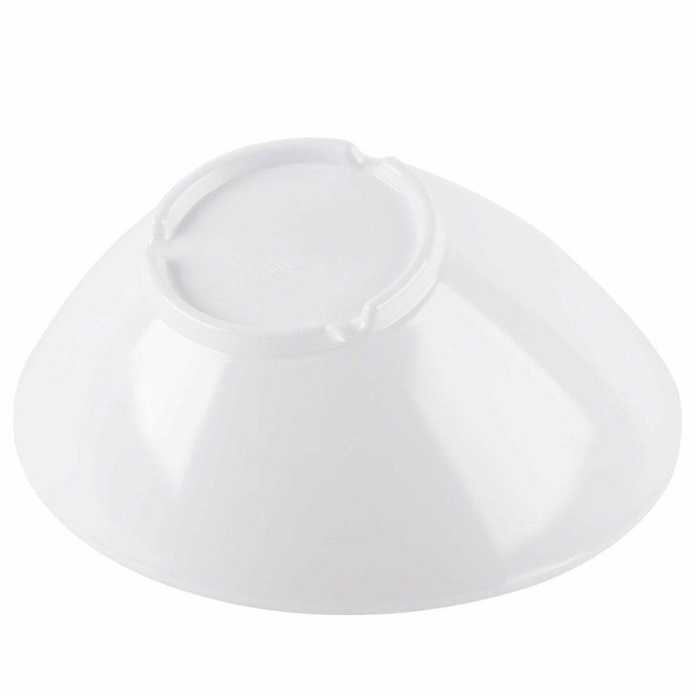 China Bowls |  20 Oz. Bright White Slanted Porcelain Bowl – 12/Case