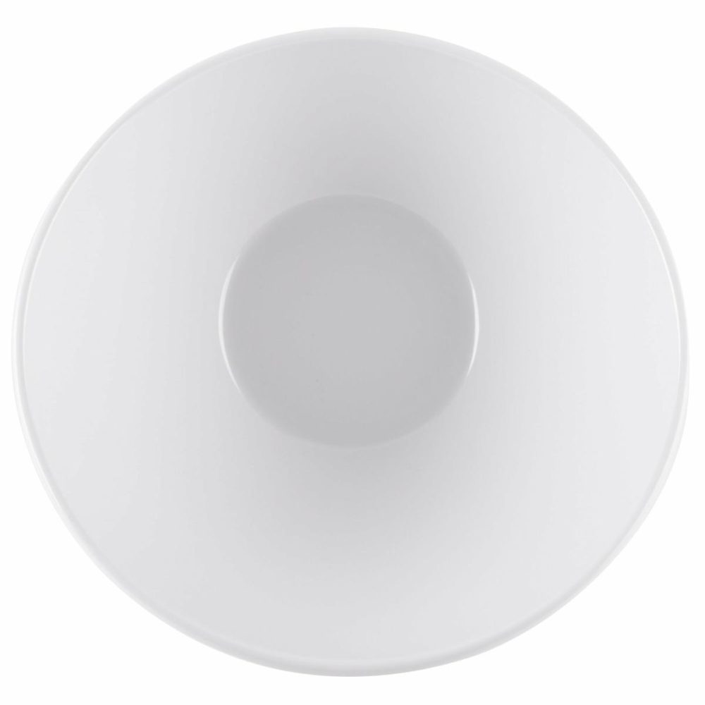 China Bowls |  20 Oz. Bright White Slanted Porcelain Bowl – 12/Case