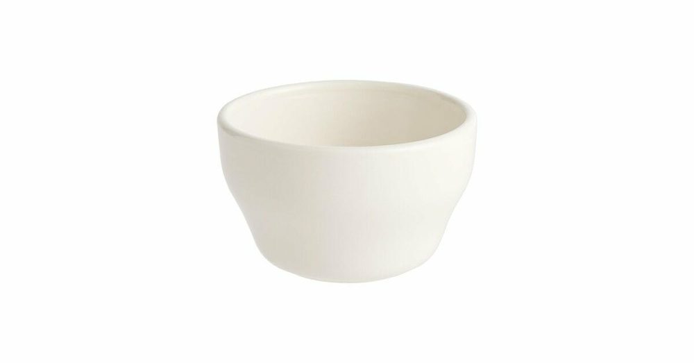 China Bowls |  7.25 Oz. Ivory (American White) Rolled Edge Stoneware Bouillon Cup – 36/Case