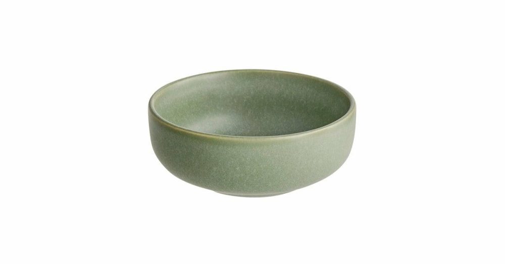 China Bowls |  Pangea 10 Oz. Sage Matte Porcelain Nappie Bowl – 24/Case