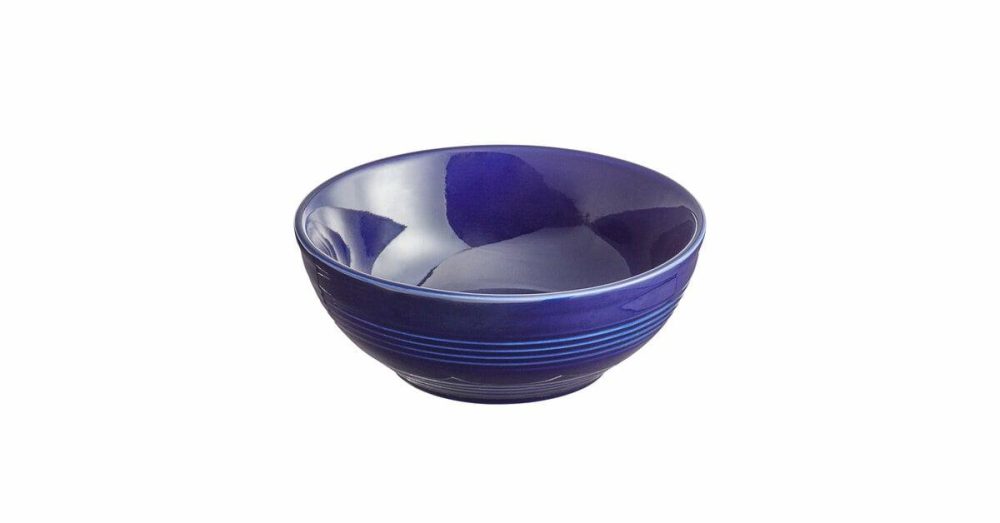 China Bowls |  Pangea 16 Oz. Harbor Blue Matte Porcelain Bowl – 24/Case