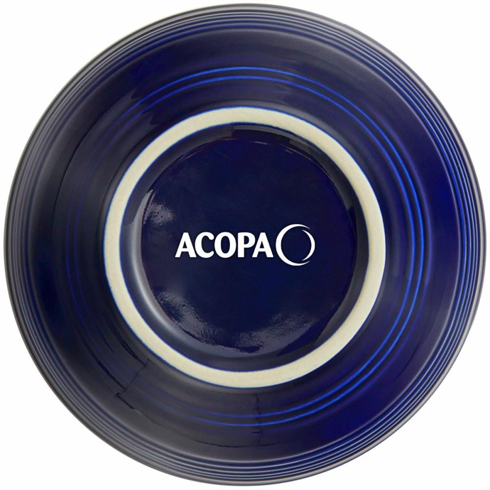 China Bowls |  Pangea 16 Oz. Harbor Blue Matte Porcelain Bowl – 24/Case