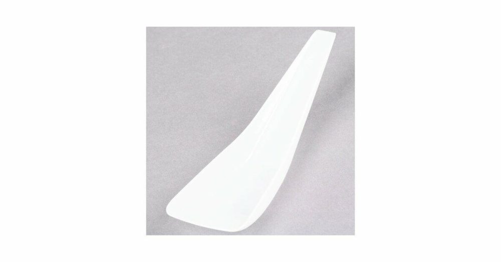 Disposable Chinese / Asian Spoons |  Tiny Temptations 6505-Wh 5" Tiny Tensils Disposable White Plastic Spoon – 200/Case