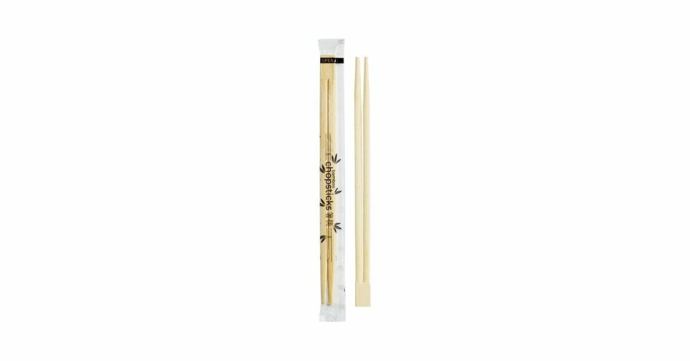 Disposable Chopsticks |  9" Bamboo Twin Chopsticks – 1000/Pack