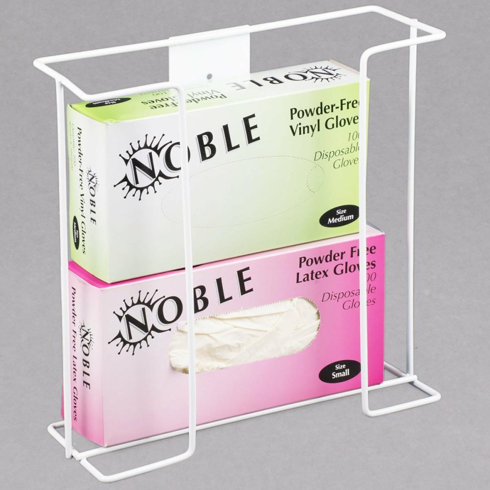 Disposable Glove Dispensers |  2 Box Wire Wall Mount Glove Dispenser