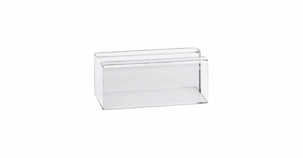 Disposable Glove Dispensers |  Acrylic 1-Box Top Dispensing Wall Mount Disposable Glove Dispenser