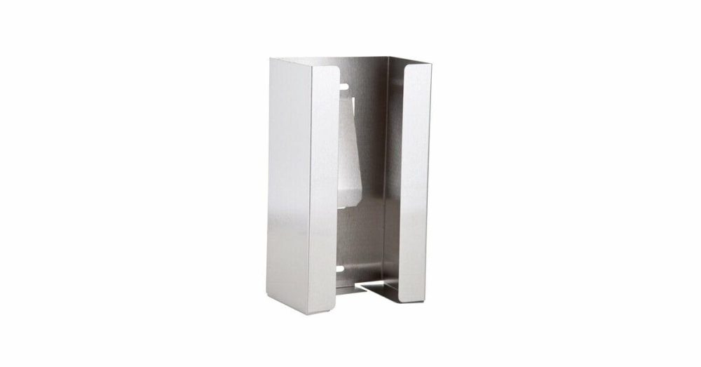 Disposable Glove Dispensers |  G0801 Stainless Steel Disposable Glove Dispenser