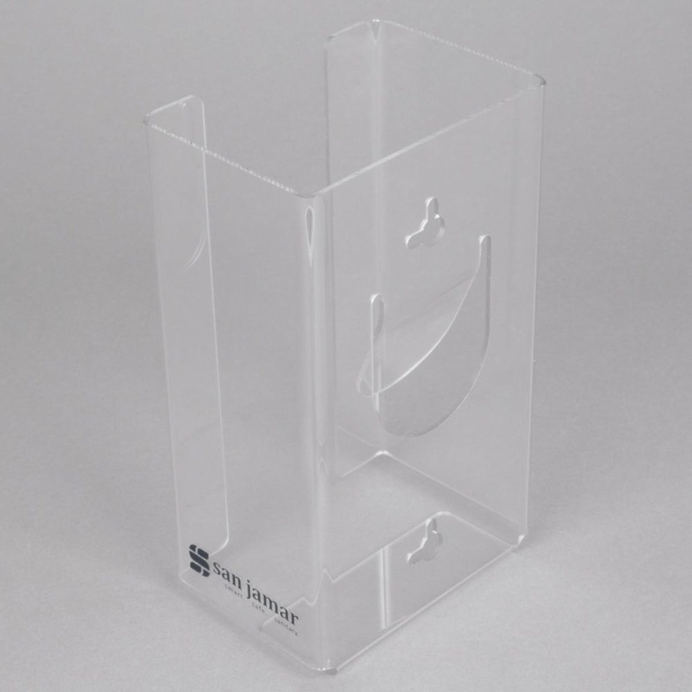 Disposable Glove Dispensers |  G0803 Clear Plexiglas Disposable Glove Dispenser