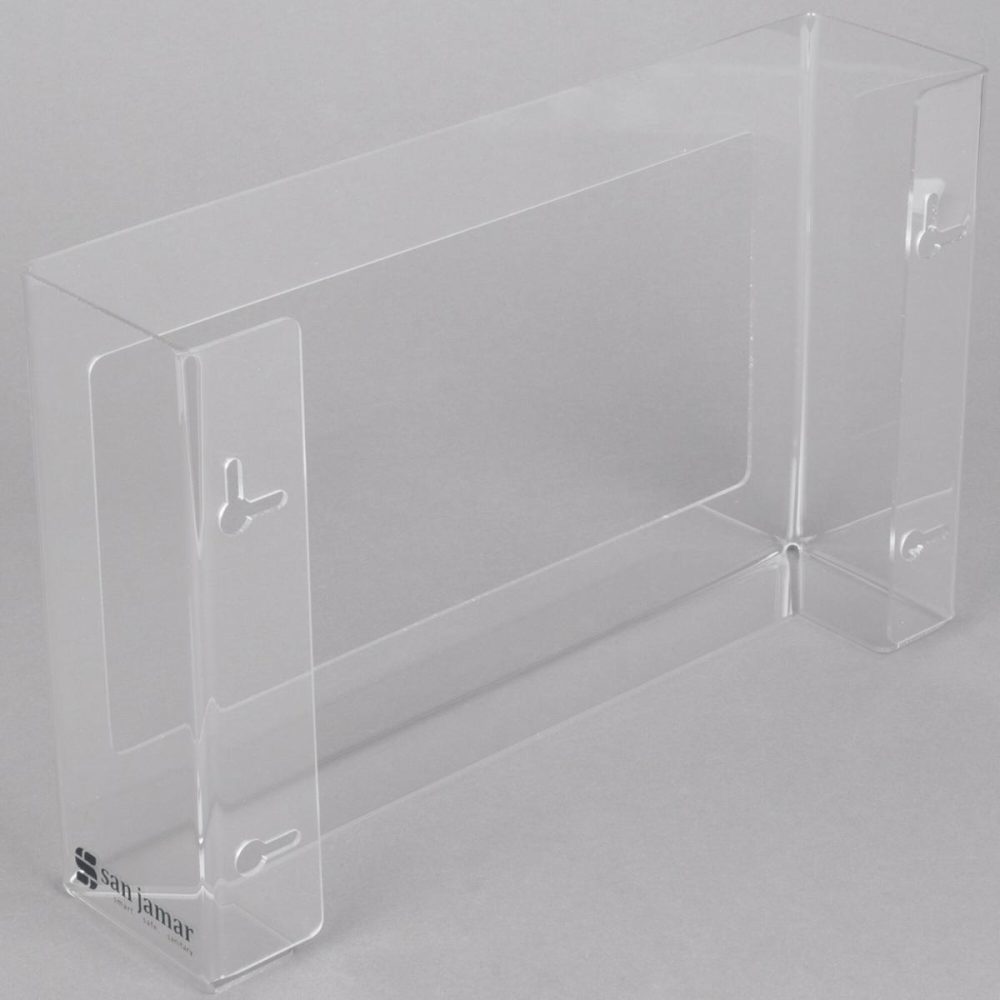 Disposable Glove Dispensers |  G0805 Clear Plexiglas 3 Box Disposable Glove Dispenser