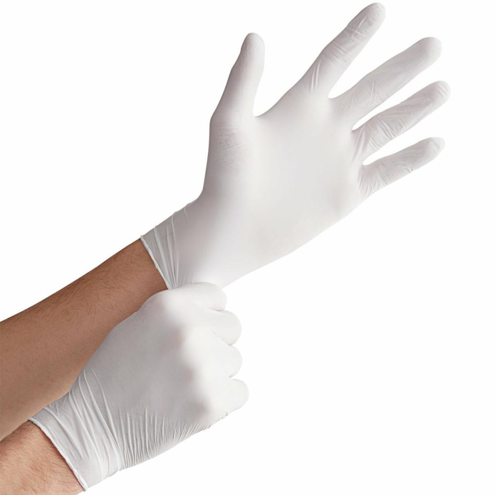 Disposable Gloves |  3 Mil Black Biodegradable Powder-Free Nitrile Gloves – 100/Box