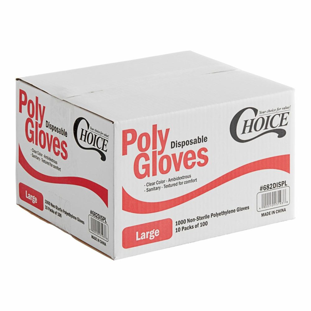 Disposable Gloves |  Disposable Cpe Gloves – For Food Service – 1000/Case