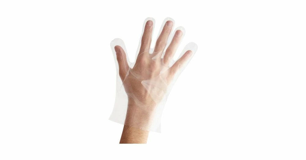 Disposable Gloves |  Disposable Food Service Poly Gloves – 1000/Box