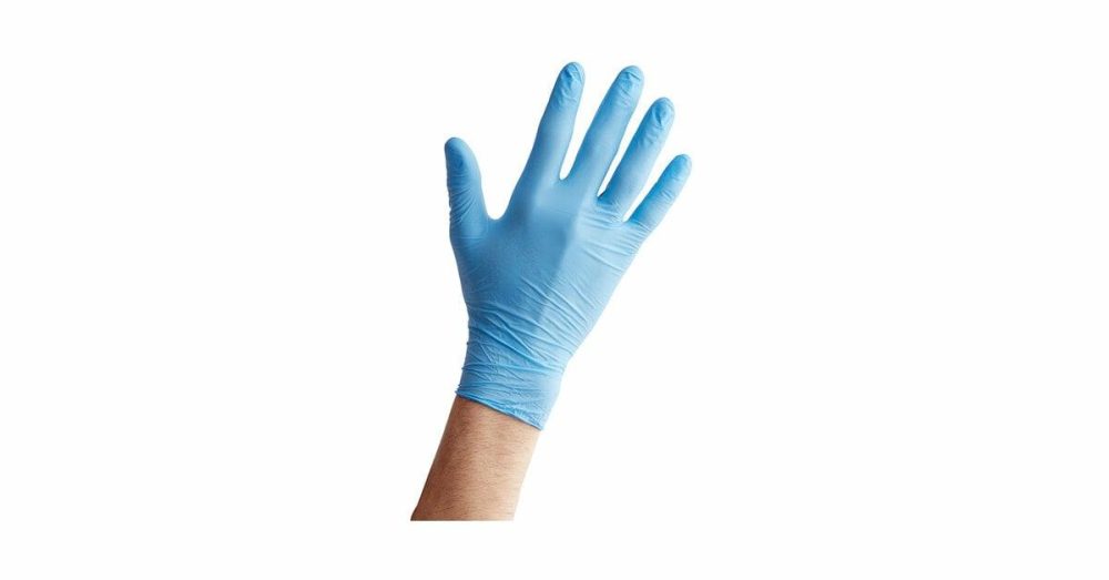 Disposable Gloves |  Low Dermatitis Potential Nitrile Exam Grade 4 Mil Textured Gloves – 100/Box