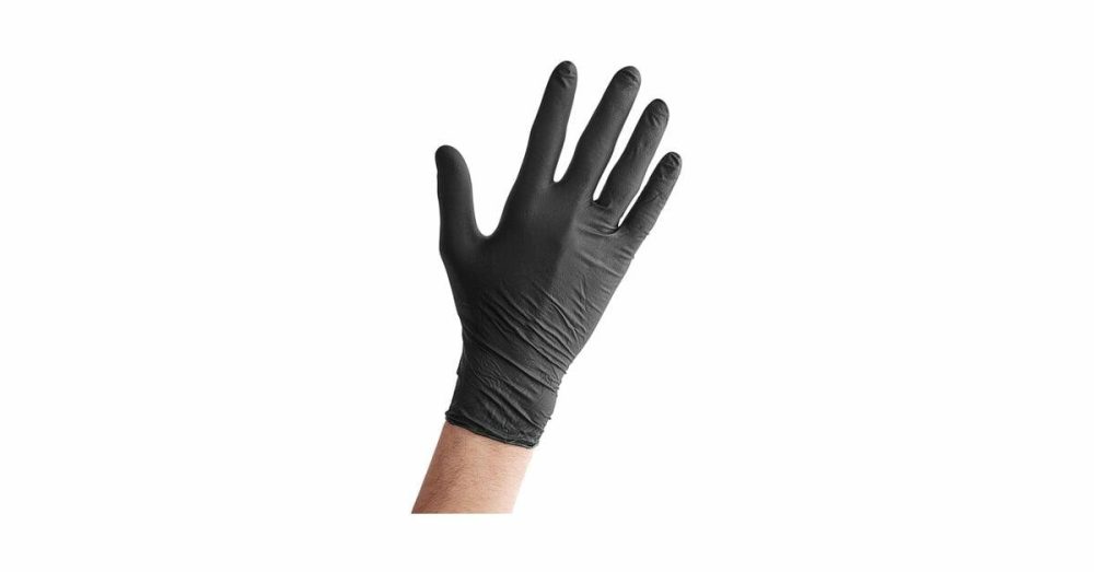 Disposable Gloves |  Nitrile 6 Mil Heavy-Duty Powder-Free Diamond-Textured Gloves – Box