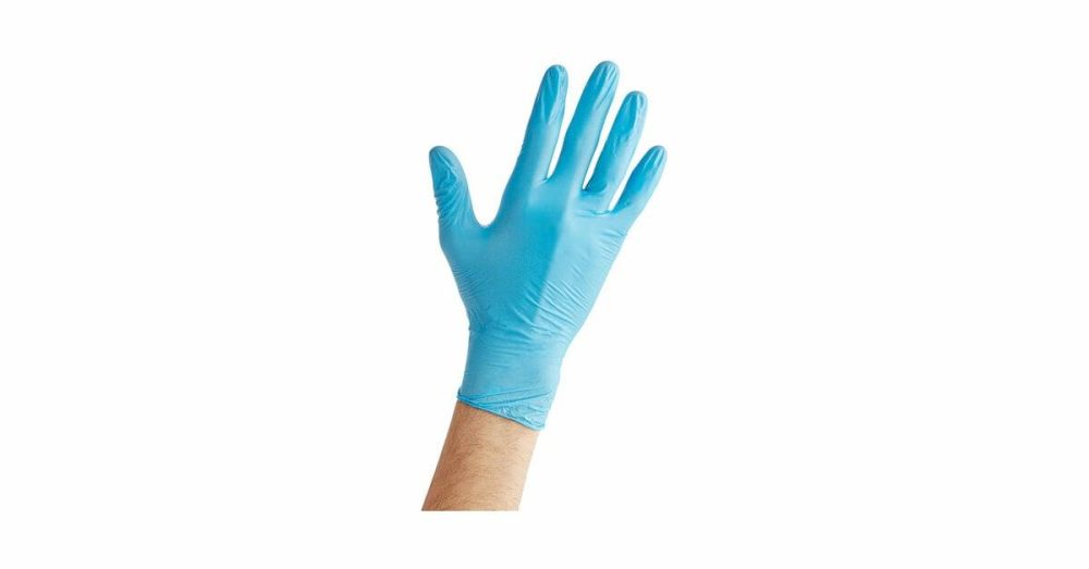 Disposable Gloves |  Nitrile 8 Mil Heavy-Duty Powder-Free Diamond-Textured Gloves – Case