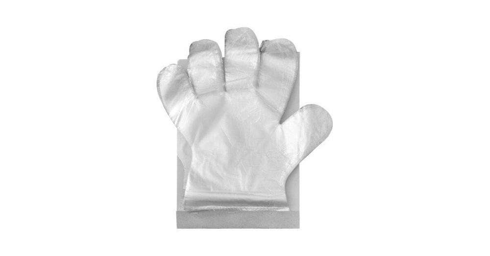 Disposable Gloves |  One Size Fits Most Clear Biodegradable Gloves – Case