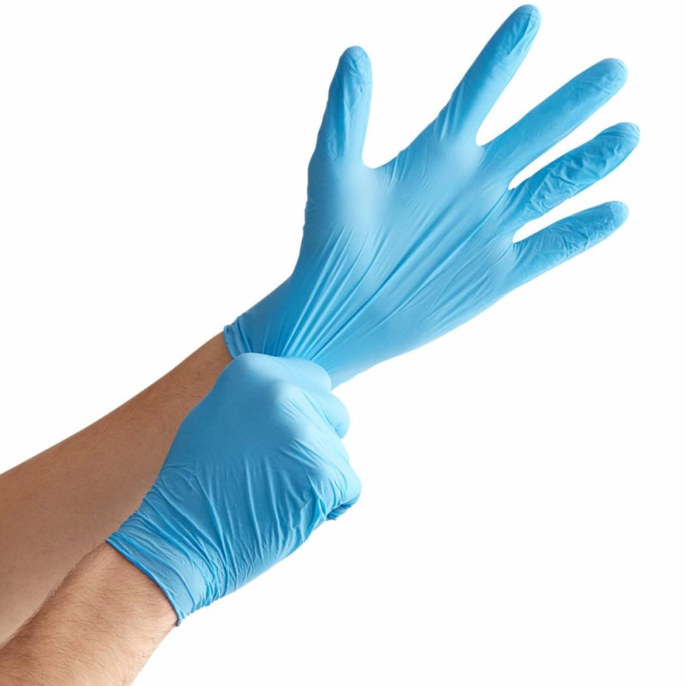 Disposable Gloves |  Unitized Disposable Exam Grade Nitrile Powder-Free Gloves – 2 Pairs/Box