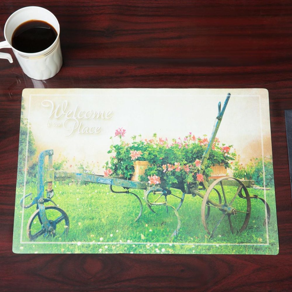 Disposable Placemats |  311125 10" X 14" Welcome Paper Placemat   – 1000/Case