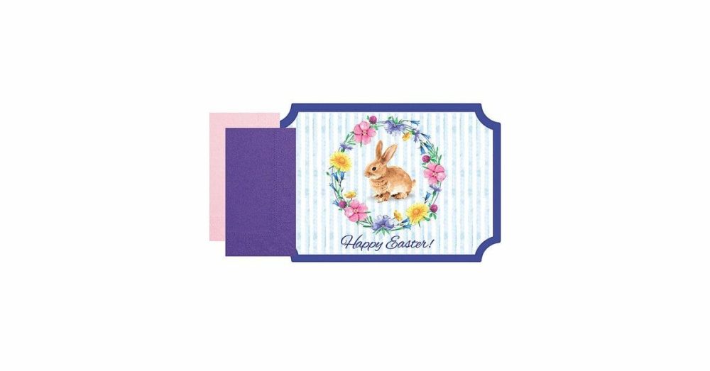 Disposable Placemats |  856783 10" X 14" Easter Placemat Combo Pack