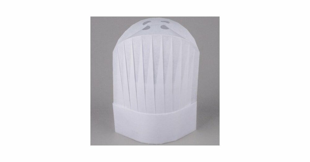 Hairnets & Disposable Chef Hats |  Vch12 12" Adjustable White Viscose Non-Woven Disposable Chef Hat – 50/Case