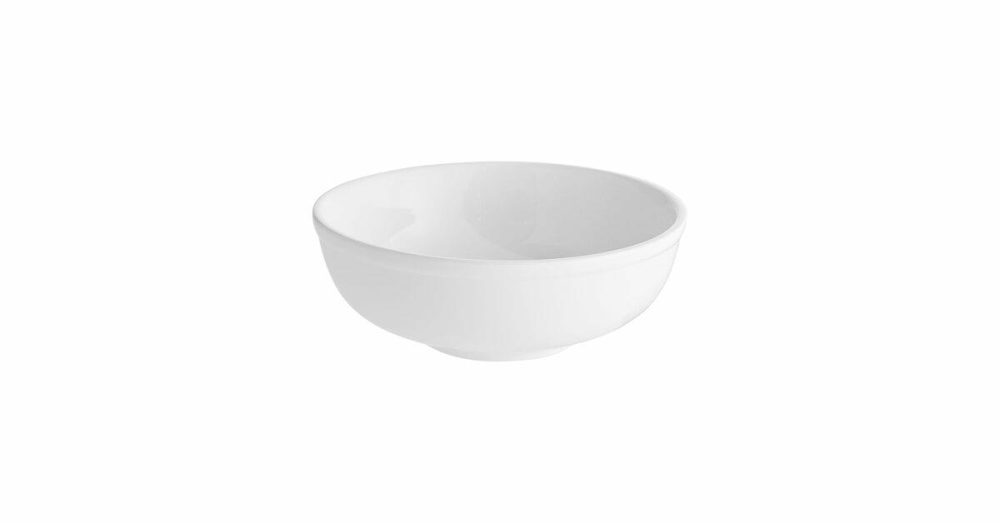 Melamine Bowls |  Foundations 32 Oz. Tan Narrow Rim Melamine Salad Bowl – 12/Pack