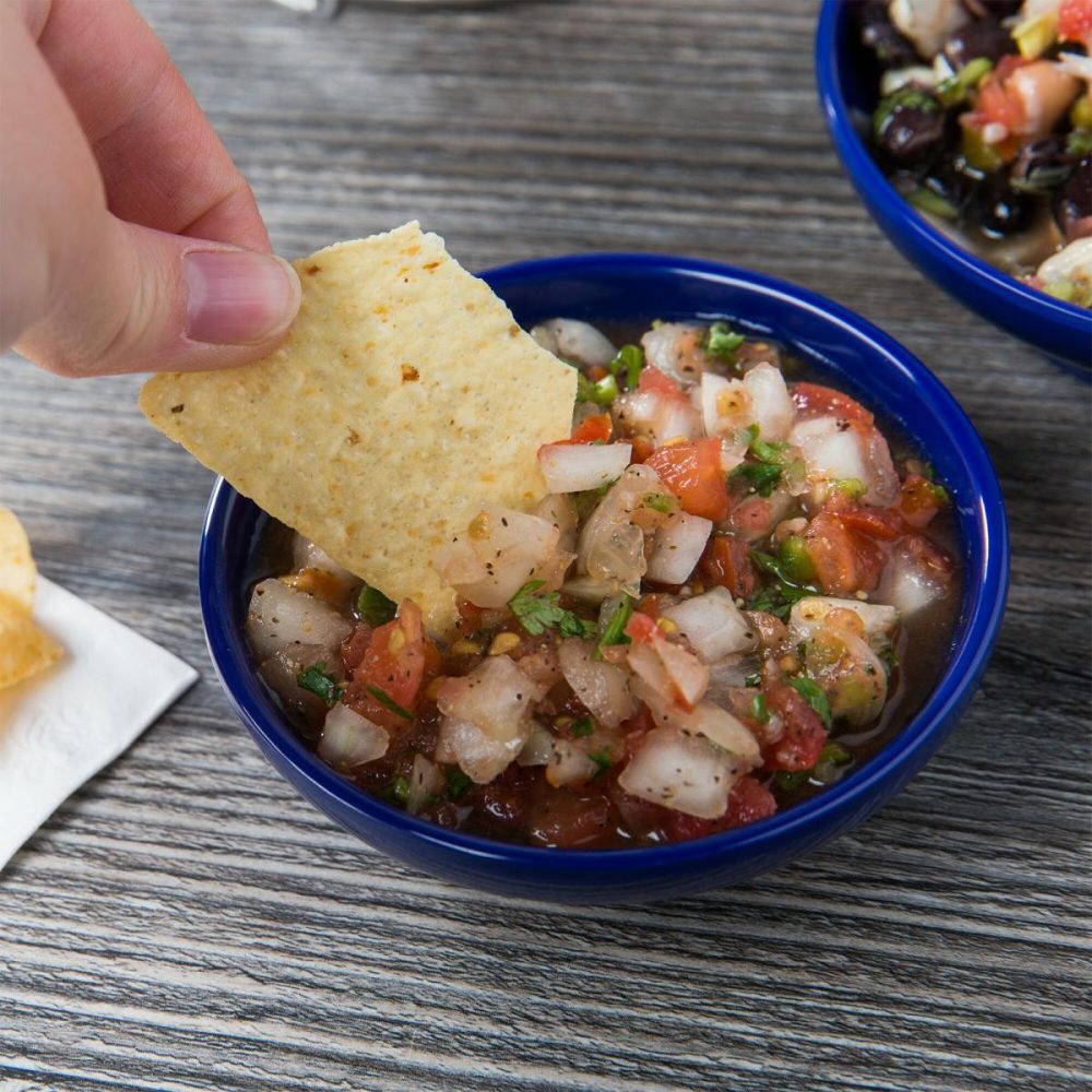 Melamine Bowls |  Ml351Cb1 Melamine 4.5 Oz. Cobalt Blue Salsa Dish – 12/Pack