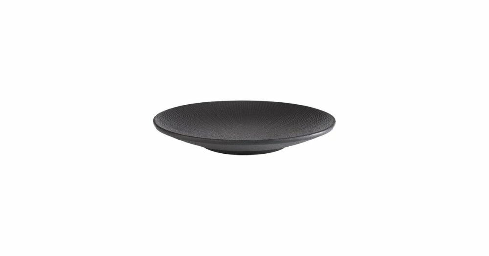 Melamine Plates |  Nero 8" Round Coupe Melamine Plate – 6/Case