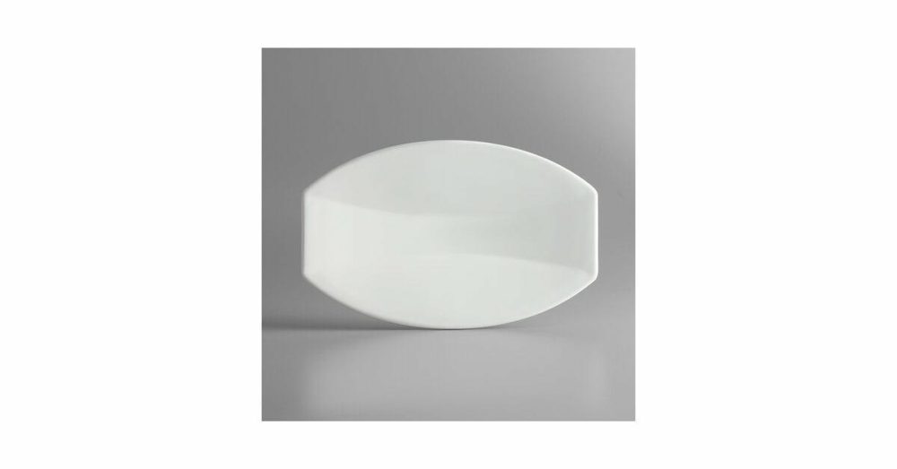 Melamine Trays |  46292 14 1/8" X 9" White Melamine Platter