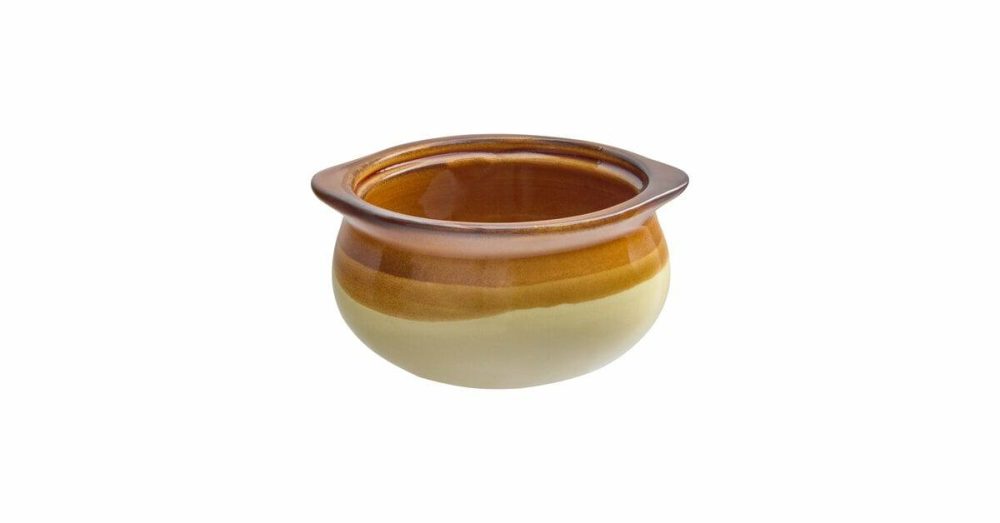 Stoneware Bowls |  12 Oz. Ivory (American White) Stoneware Onion Soup Crock / Bowl – 24/Case