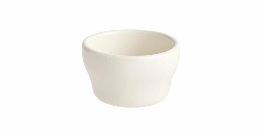 Stoneware Bowls |  7.25 Oz. Bright White Rolled Edge Stoneware Bouillon Cup – 36/Case