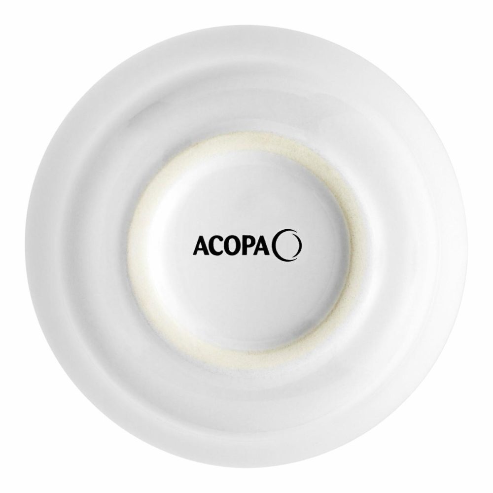 Stoneware Bowls |  Capri 8 Oz. Coconut White Stoneware Bouillon – 36/Case