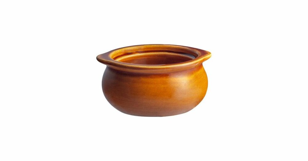 Stoneware Bowls |  Two Tone 10 Oz. Onion Soup Stoneware Crock / Bowl – 24/Case