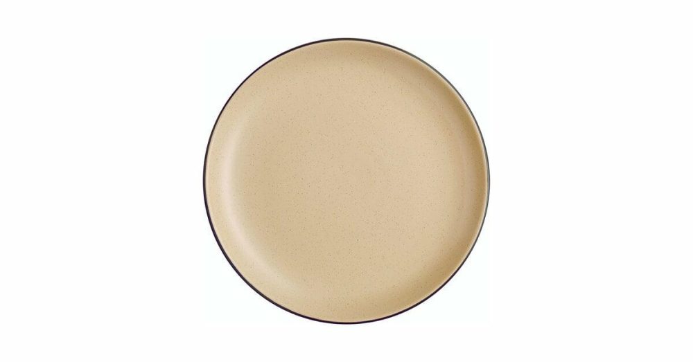 Stoneware Plates |  Embers 10 3/4" Harvest Tan Matte Coupe Stoneware Plate – 12/Case