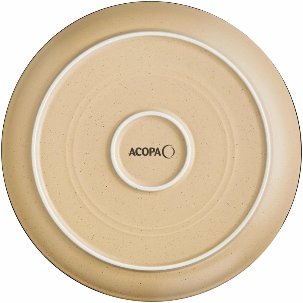 Stoneware Plates |  Embers 10 3/4" Harvest Tan Matte Coupe Stoneware Plate – 12/Case