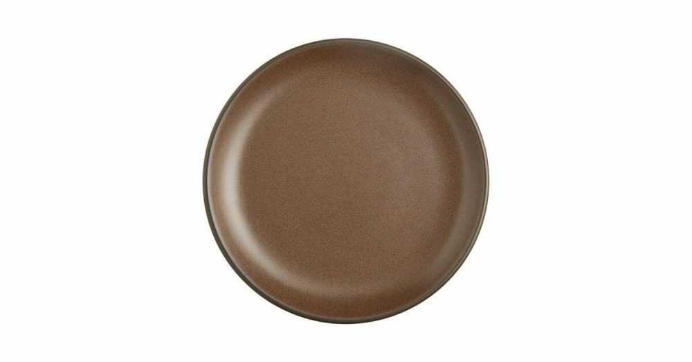 Stoneware Plates |  Embers 7 1/2" Moss Green Matte Coupe Stoneware Plate – 24/Case