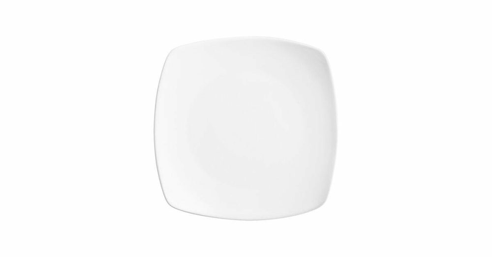 Stoneware Plates |  Nova 7 1/4" Cream White Organic Coupe Stoneware Plate – 36/Case