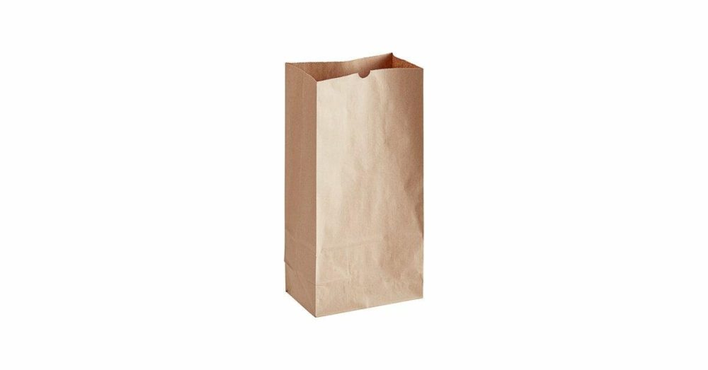 Take-Out Bags |  16 Lb. Heavy-Duty Natural Kraft Bag – 400/Case