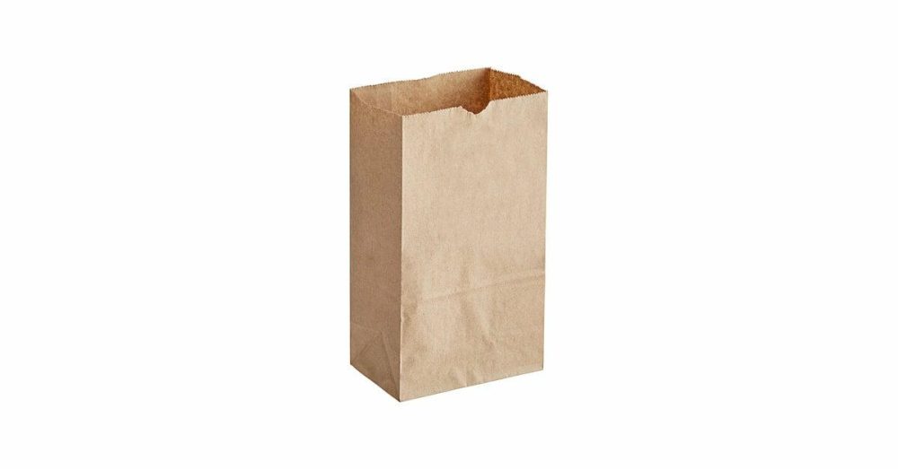 Take-Out Bags |  3 Lb. Natural Kraft Paper Bag – 500/Case