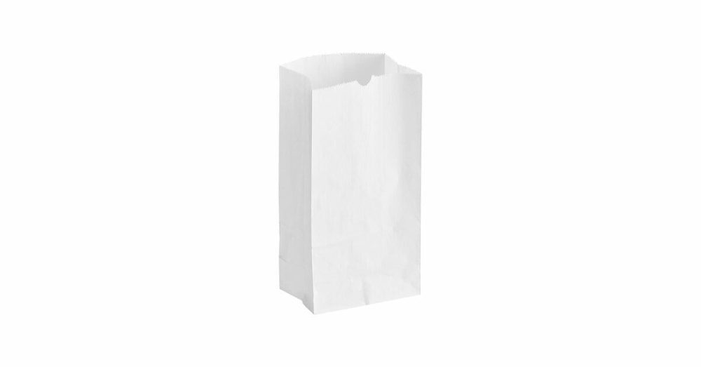 Take-Out Bags |  4 Lb. White Paper Bag – 500/Case