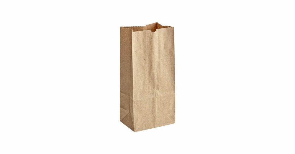 Take-Out Bags |  5 Lb. Natural Kraft Paper Bag – 500/Case