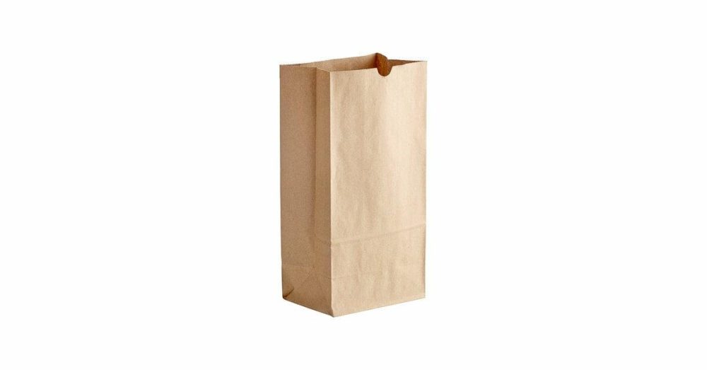 Take-Out Bags |  8 Lb. Natural Kraft Paper Bag – 500/Case