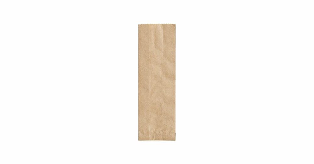 Take-Out Bags |  Pint Size Natural Kraft Paper Bag – 500/Case