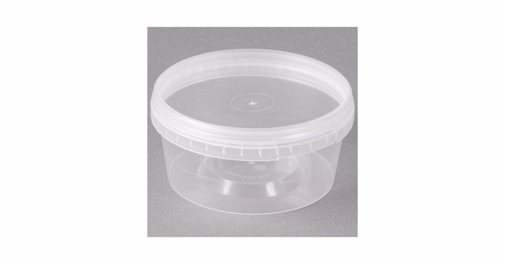 Tamper Evident Packaging |  12 Oz. Clear Tamper Resistant Tamper Evident Safe Lock Deli Container With Lid – 5/Case