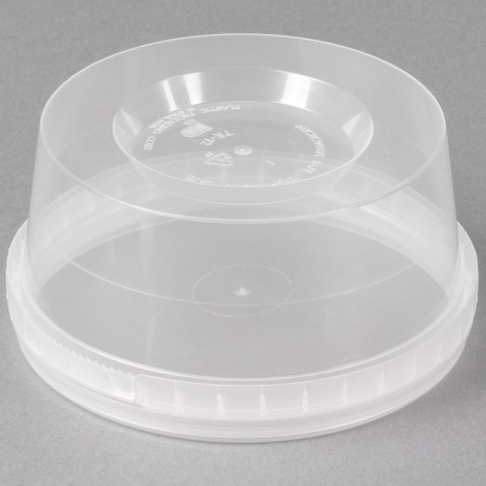 Tamper Evident Packaging |  12 Oz. Clear Tamper Resistant Tamper Evident Safe Lock Deli Container With Lid – 5/Case