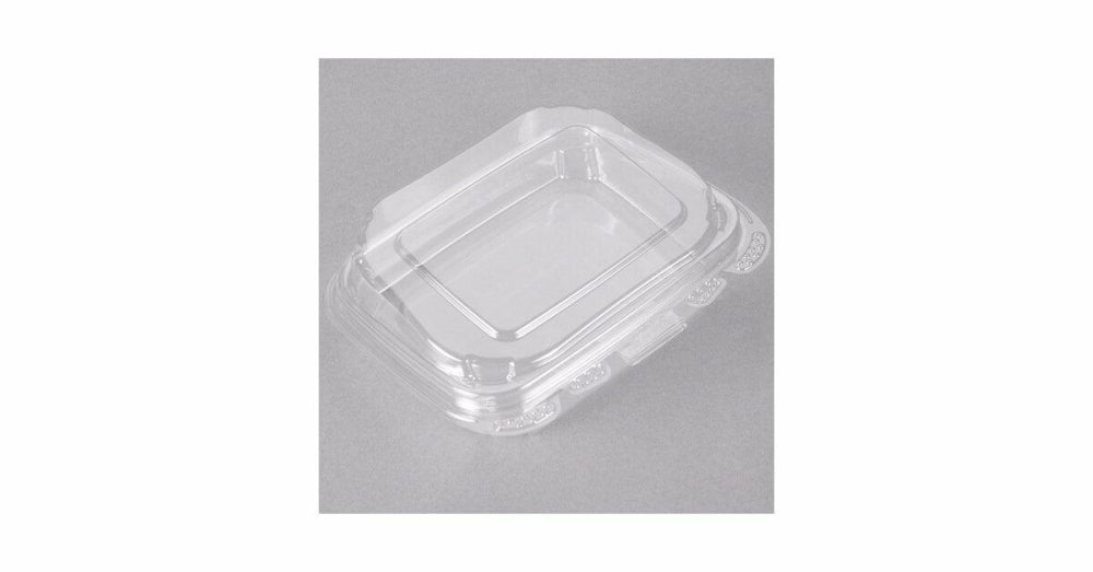 Tamper Evident Packaging |  13 Oz. Tamper Evident Tamper Resistant Recycled Pet Clear Take Out Container – 2/Case