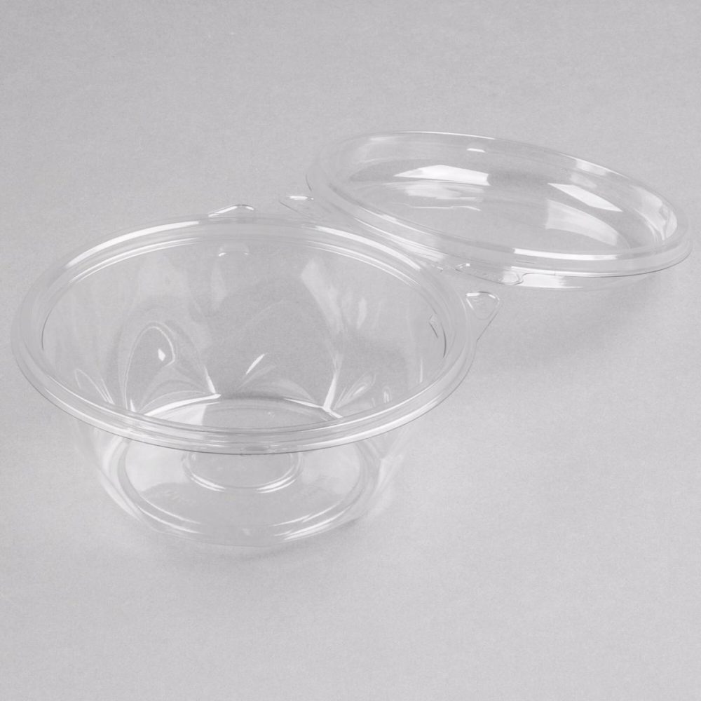 Tamper Evident Packaging |  Safeseal 12 Oz. Plastic Tamper-Resistant, Tamper-Evident Bowl With Dome Lid – 60/Pack