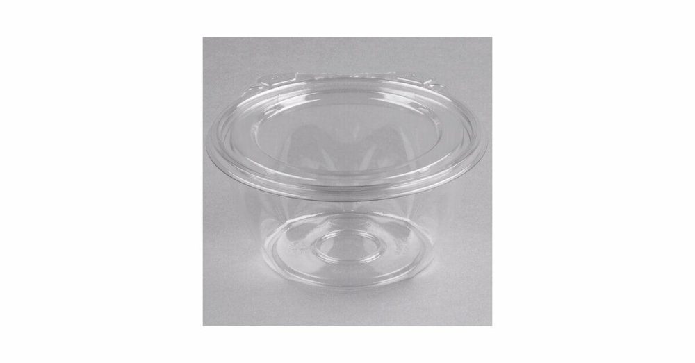 Tamper Evident Packaging |  Safeseal 16 Oz. Plastic Tamper-Resistant, Tamper-Evident Bowl With Flat Lid – 240/Case