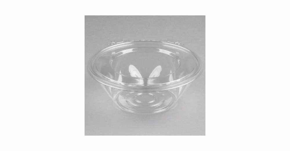 Tamper Evident Packaging |  Safeseal 24 Oz. Plastic Tamper-Resistant, Tamper-Evident Bowl With Flat Lid – 150/Case