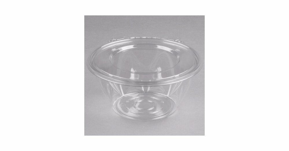 Tamper Evident Packaging |  Safeseal 32 Oz. Plastic Tamper-Resistant, Tamper-Evident Bowl With Flat Lid – 150/Case